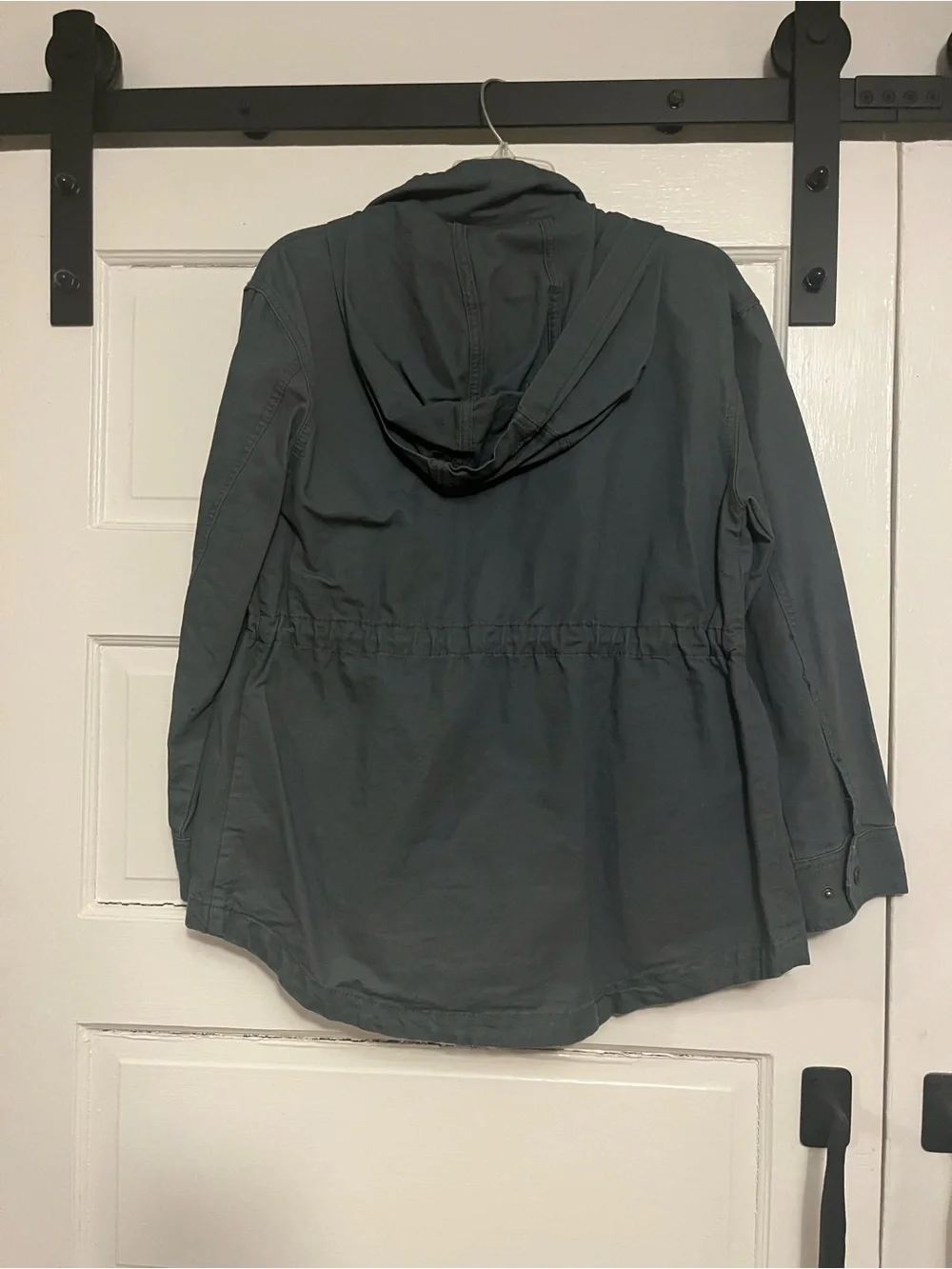 Universal Thread Men's Hooded Field Jacket - Slate Green - Picture 2 of 4